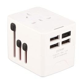 Universal Travel Adapter International Plug Power Converter Multi Outlets