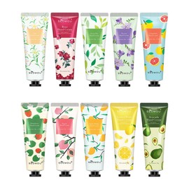 YoTreNwBe 10 Pack Hand Cream Gifts Set for Women perfect as Christmas Stocking Stuffers for Adults includes Bulk Hand Lotion in Travel Size for Dry Hands ideal for Thank You and Appreciation Gifts 30g
