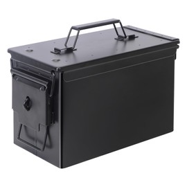 YSKMLOLP RC Car Battery Storage Box, Metal storage box suitable for RC lithium batteries, Fireproof/Waterproof/portable/large capacity battery storage boxes (Black-308 * 156 * 190mm)