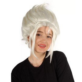 Products Adult Women's Animated Movie Frost-talent Fairy White Updo Wig, HW-7140
