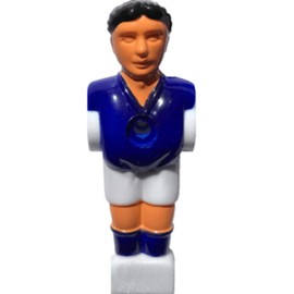 KICK Blue Uniformed Player Set for 55" Foosball Table (excluding Venture, Voyager, Vanquish)