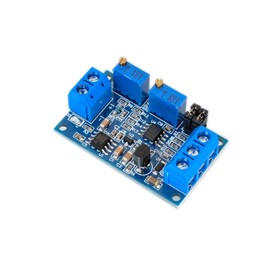Blue Current to Voltage Module 0/4-20mA to 0-3.3V5V10V Voltage Transmitter Signal Converter Interfaces
