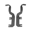 WSays Upper Hood Hinge Ditch LED Light Mount Brackets Compatible