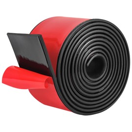 Adhesive Rubber Strips 3"Wide x1/5"Thick x20'Long Neoprene Rubber Sheets, Rolls & Strips with Adhesive Backing Rubber Pads Self Stick Seal Rubber Gasket Adhesive Back for Matting Padding