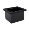 Espresso Knock Box Chute, Stainless Steel Built-in Desktop Coffee Knock
