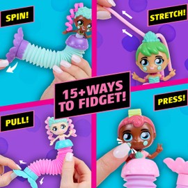 Fashion Fidgets Mermaids Fantasy Series – Fidget Doll for Girls Created by Mrs. Bench