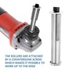 M14 Thread Satin Roller, Robust and Durable, Easy to Disassemble,