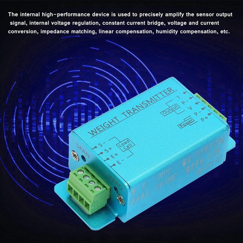 4-20mA Load Cell Sensor Transmitter, 15-30VDC Load Cell Weighing Sensor