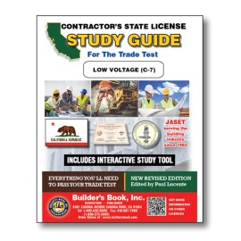 Jaset's California Low Voltage (C-7) Exam Book and Online Study Tool Home Semina
