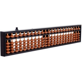 FOURLEAF Abacus (23 Digits x 4 Beads + Storage Bag Included) One-Touch Abacus for Children, Solovan, Hyakugamo Abacus, Standard Math, Elementary School Students, Mathematics, Learning, For Cram Schools, Beginners, Home, Practice, Entrance Celebration, En