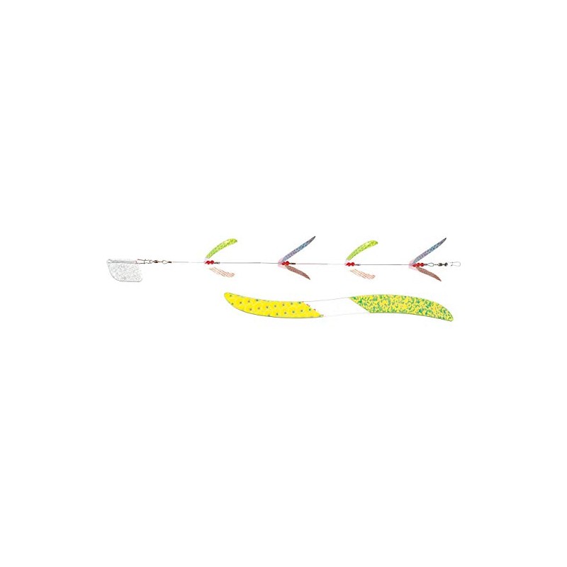 Mack's Lure 60553 Flash Lite,Silver Chartreuse