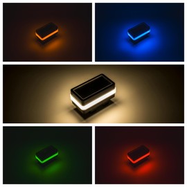 Kappa LED Solar Post Cap (Blue)