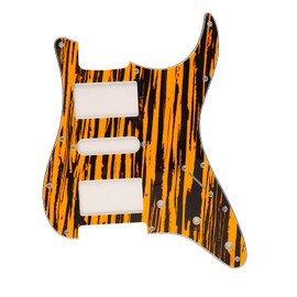 Guitar Pickguard PVC Anti Scratch Guard Plate Sheet Bass Musical Instrument Accessory for ST Guardplate Yellow and Black Watermark GQD11