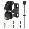 Key Lockable 2 Way Gate Latch with Spring Loaded Pull