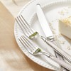 KINGSTONE Silverware Set, 5-Piece 18/10 Stainless Steel Flatware Set -