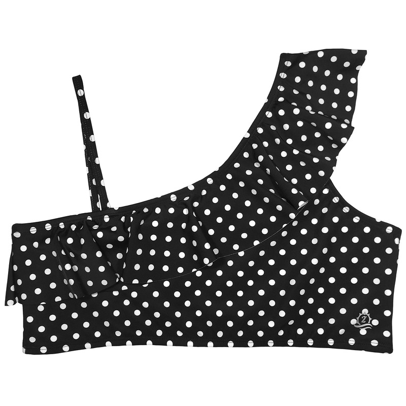 SwimZip Parte Superior de Bikini con un Hombro para Mujer