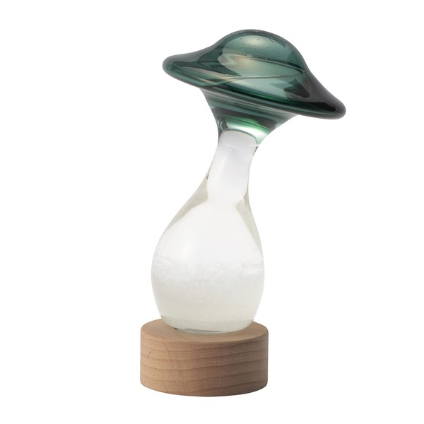 Mushroom Green 333-404GR Fun Science Admiral Fitzroy's Storm Glass