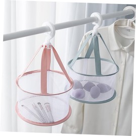 Hohopeti 2pcs Makeup Sponge Drying Net Bag Mini Shower Hanging Basket for Beauty Egg Clothing