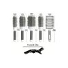 Set 11 Cepillo Cabello Ventilado Cerámica Térmico Brushing