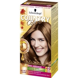 Schwarzkopf Country Colors Intensivtönung, 49 Cognac Haselnuss, 1 Stück 122,5 ml