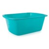 Comfort Axis Rectangular Plastic Wash Basin with Graduations, 7 Quart,