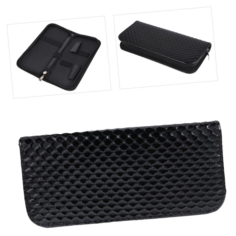 Healeved Scissor Organizer Bag Hair Cutting Scissor Case Barber Scissors