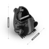 KwatTsz Cute Frog Pen Holder, Frog figurine Pencil Holder for
