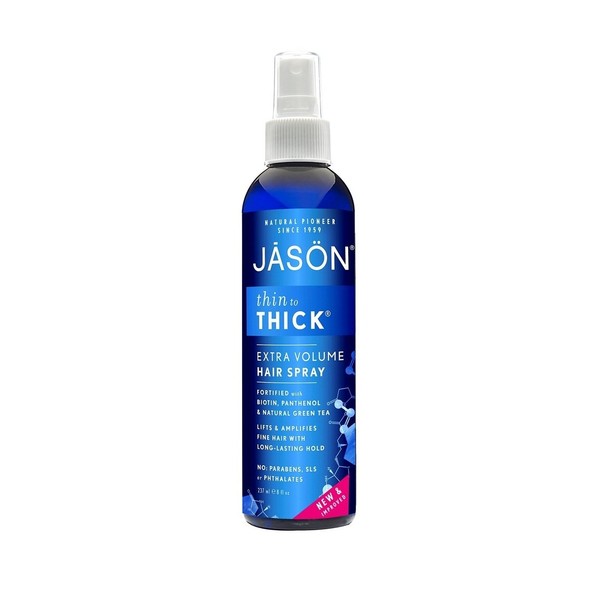 Jason Thin-to-Thick Extra Volume Hair Spray, 8 Ounce (Pack of 3)