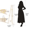 Gold Easel Stand for Sign,Heavy Duty Metal Adjustable Display Easel