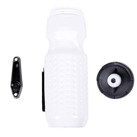 Gohhey Bottle 710 ml Bike Base Magnético Bicicleta, Bicicleta, Botella de agua, Hervidor de agua a prueba de fugas para ciclismo (gris)