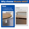 Muzata Black 3/4 Inch x 25 Ft Center Barb Tee