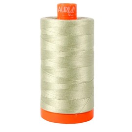 Aurifil Mako Cotton Thread Solid 50wt 1422yds Light Laurel Green