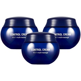 Chamzon 4 in 1 Multi Massage Control Cream 200ml 3pcs Exfoliating Sebum Control Low Irritation Jar Type