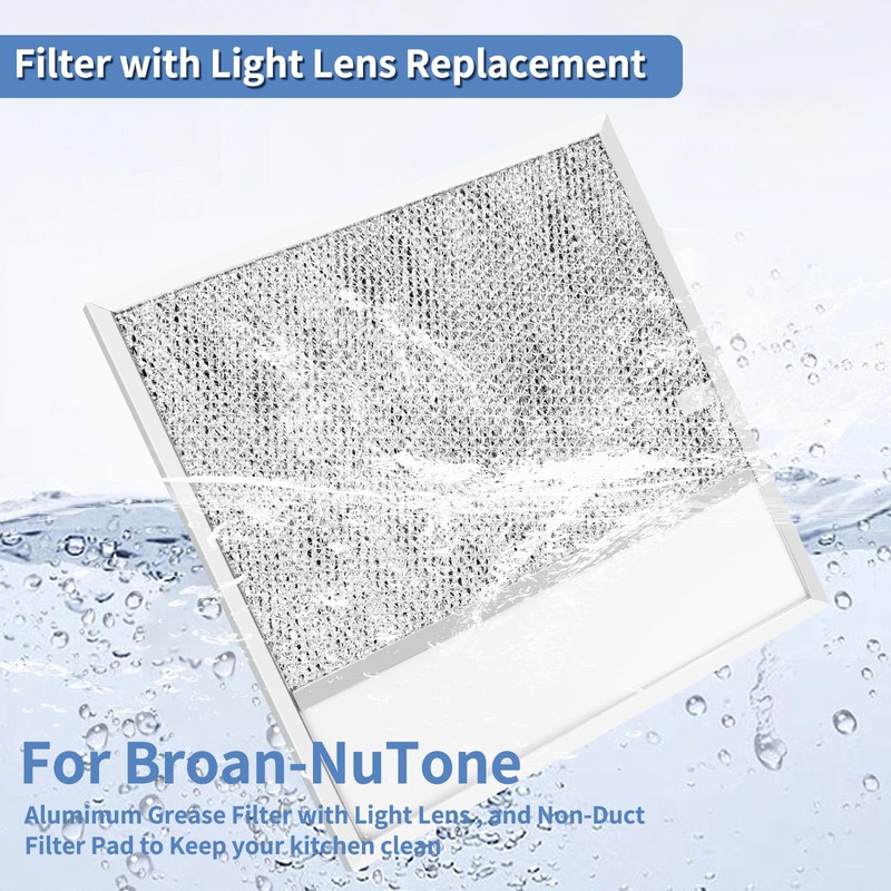 WZKO BP57 Range Hood Filter - for Broan-NuTone 43000 Kitchen