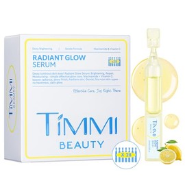 Sérum Facial Iluminador con Niacinamida y Vitamina C, Efecto Glow, Hidrata, Repara y Mejora la Luminosidad de la Piel, Fórmula Suave (28 pcs)
