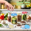 Glavatrix Stainless Steel MASON JAR Lids,16 Pack Regular Mouth Mason