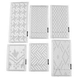 20 Patterns Knitting Machine 360 Knitting Machine Cards, Knitting Machine Punch Card, 24 Stitch Pattern Machine Flower Punch Cards for KH860 KH868 KH891 KH892 KH893