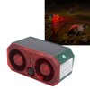 Outdoor Solar Motion Sensor Alarm Waterproof 13 Sounds Dog Barking