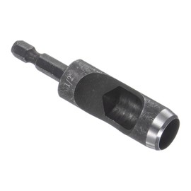 CoCud Leather Hole Punch, 1/2" Dia, High Carbon Steel Round Hollow Punch - (Applications: for Rubber Paper Soft Material)