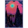 Garden of Eden Blacklight Poster - Flocked - 23" x