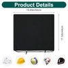 Black Helmet Bag Microfiber Lightweight Welding Motorcycle Helmet Storage Carrying