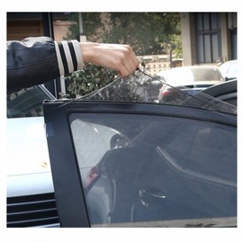 Car Window Mosquito Net (2 Pieces) (Rear Seat) 2ea