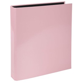 Exacompta 51566E Aquarel Ring Binder, Made in Germany, 4-D-Ring Mechanism, DIN A4, Filling Height 25 mm, Pink Calendar Organiser, Ring Binder, Stapler, Plastic Folder, Ideal for Office and School