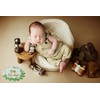 32Pcs Eucalyptus Leaf Oh Baby Napkins Sage Green 6.5in