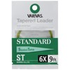 VARIVAS Harris Tapered Leader Standard ST 9ft 6X TL-9