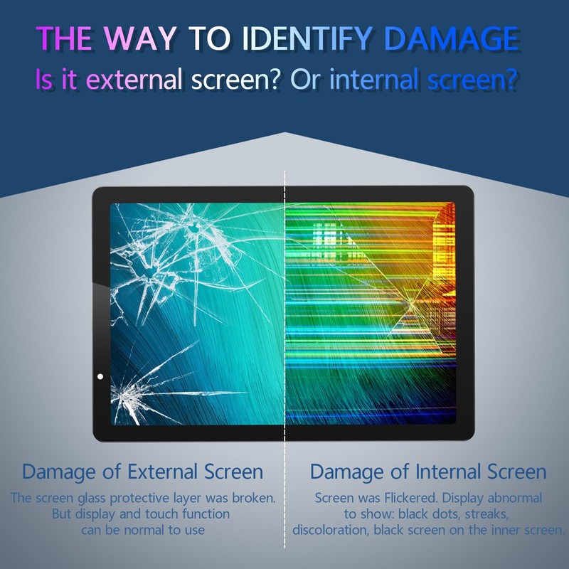 HBIHGHHONG 10.1 inches for Vortex Tab T10M Pro Plus Front