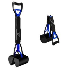 Unbranded NEW 31.5" Large Dog Pooper Scooper Pet Waste Scoop Pooper Scooper for Dogs - Blue, 80 cms (31.5 Inches)