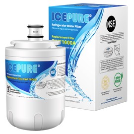 ICEPURE UKF7003 Replacement for Maytag UKF7003AXX, UKF7002AXX, WF-UKF7003, 7003, UKF7002, WD-UKF7003, UKF5001, RFC1600A, Whirlpool EDR7D1, WF288, EveryDrop Filter 7 Refrigerator Water Filter, 1 PACK