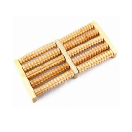 Wooden Foot Acupressure Massager Rolling Foot Acupressure Board 2ea