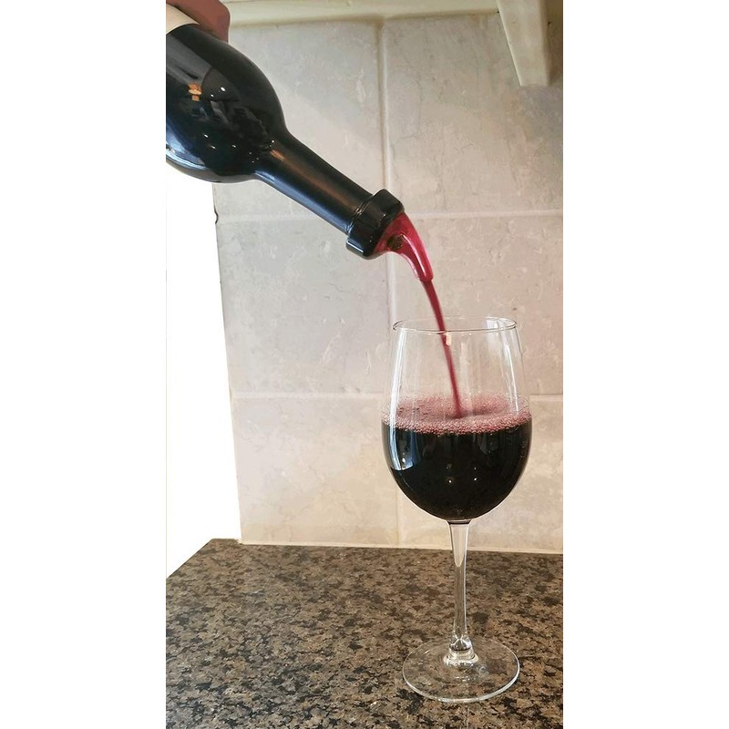 Wine-by-the-Glass 5 Ounce Portion Spouts with Clear Top - Pack